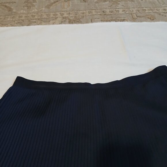 Brooks Brothers Skirt Size 10 Navy Accordion Pleated A-line Mid Length - Picture 7 of 9